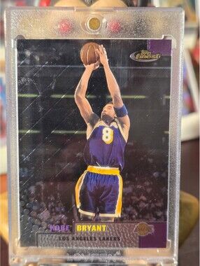 1999 Kobe Bryant topps finest card